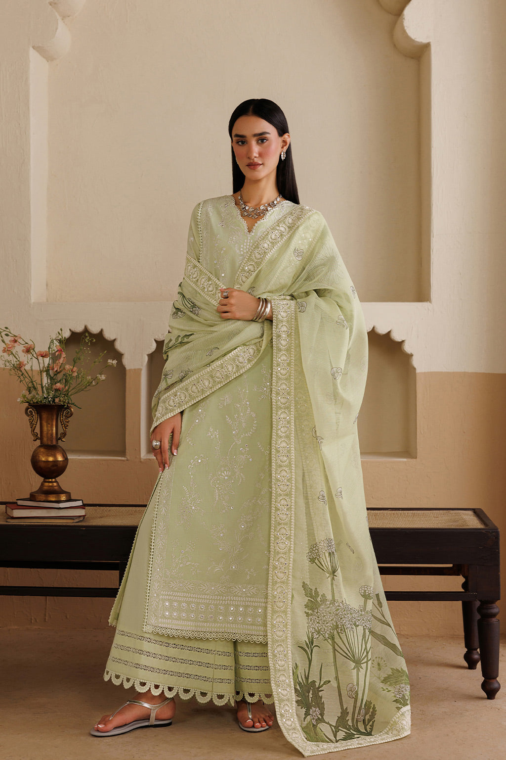 TENORA Lawn Pakistani Summer Dresses - Emaan Adeel - 4