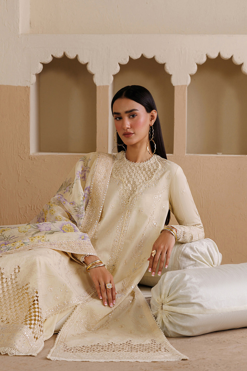 OPUS Lawn Pakistani Summer Dresses - Emaan Adeel - 5