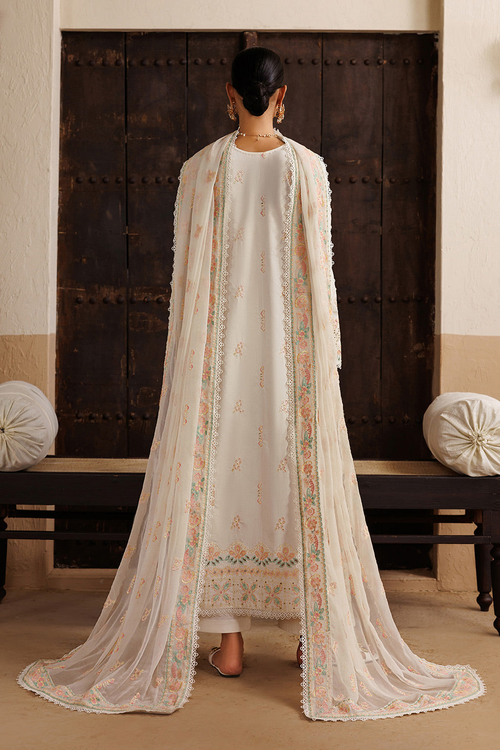 EUPHONY Chiffon Pakistani Summer Dresses - Emaan Adeel - 2