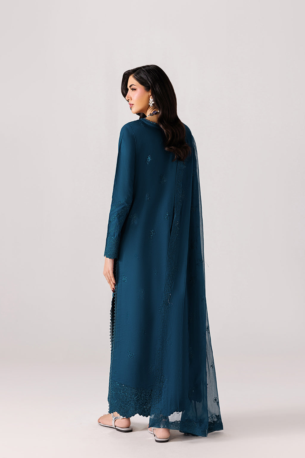 SERENE Chiffon Pakistani Summer Dresses - Emaan Adeel - 2
