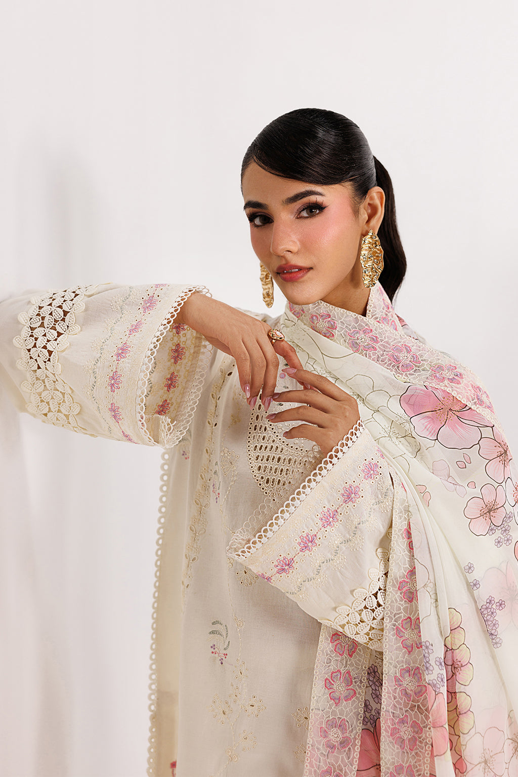 MINIMALISM Organza Pakistani Summer Dresses