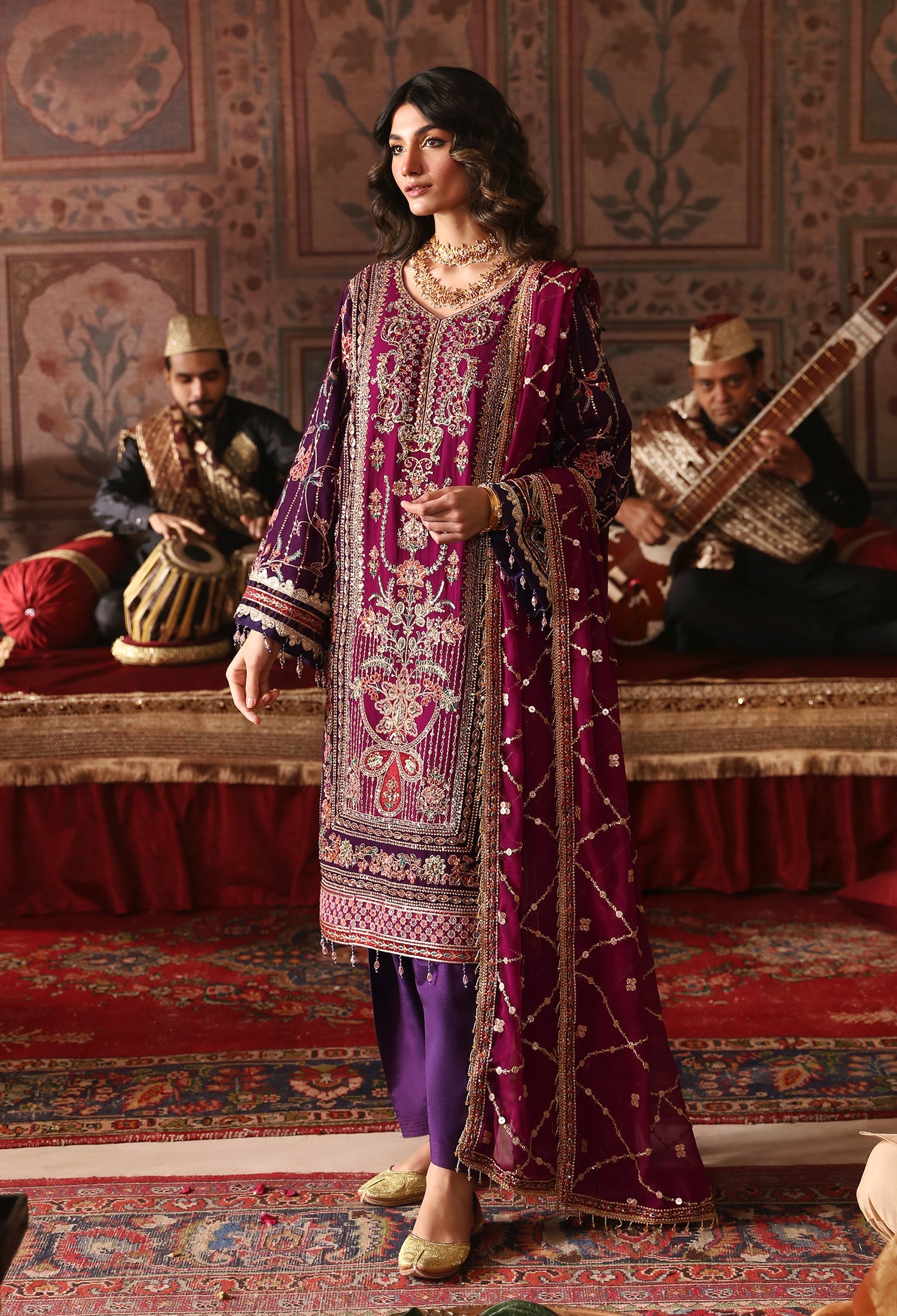 GH-01 Embroidered Pakistani Dress