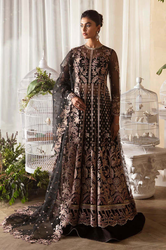Kaya Raw Silk Pakistani Formal Dresses - Afrozeh - 1