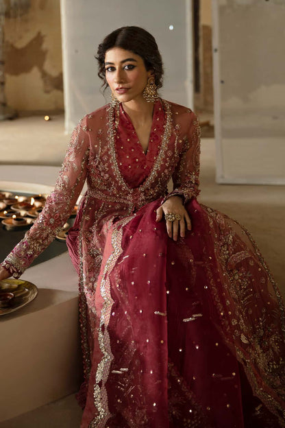 Mehreen Raw Silk Pakistani Formal Dresses - Afrozeh - 7