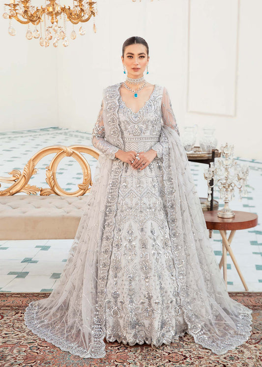 Slate Pakistani Designer Dress