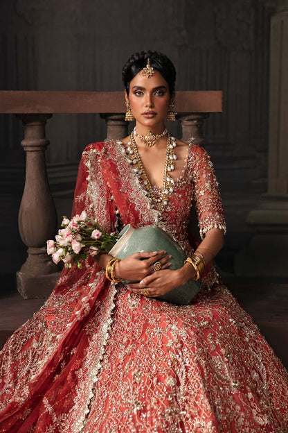 Lavinia Raw Silk Pakistani Formal Dresses - Afrozeh - 3