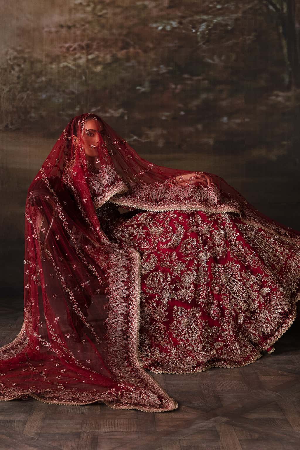 Adelaide Raw Silk Pakistani Formal Dresses - Afrozeh - 5