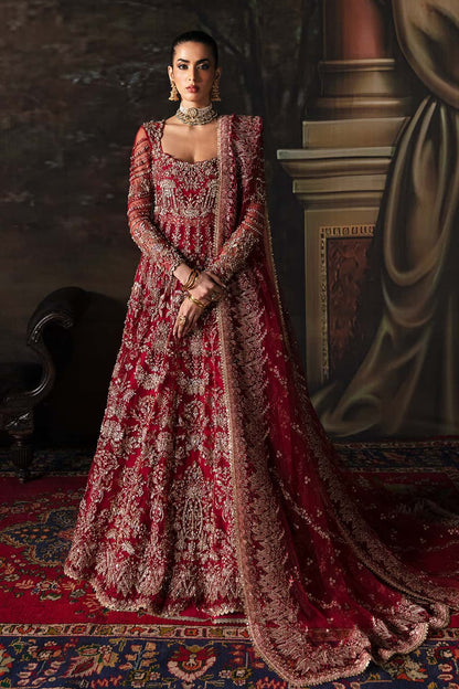 Adelaide Raw Silk Pakistani Formal Dresses - Afrozeh - 1