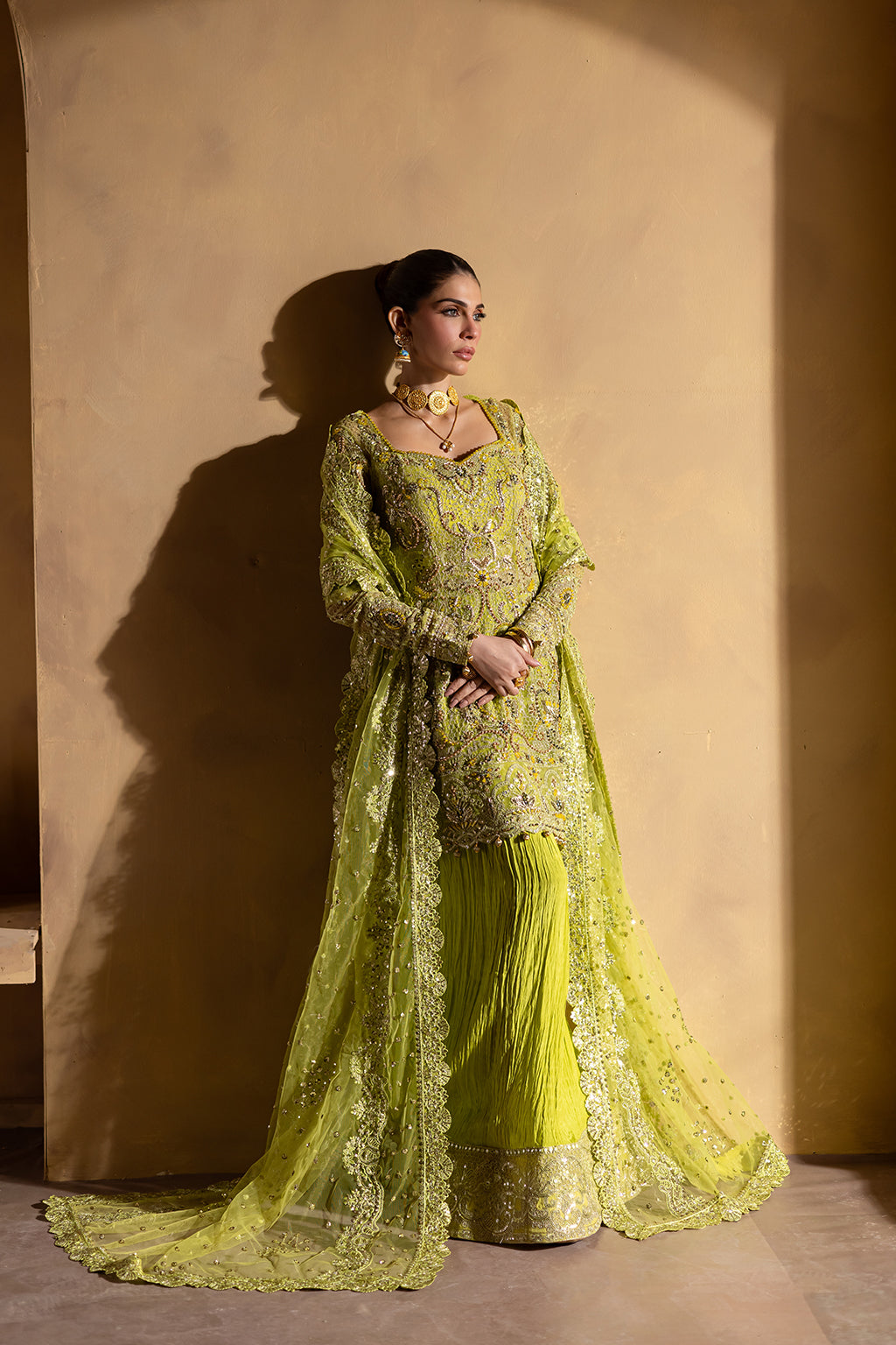 BERYL Raw Silk Pakistani Formal Dresses