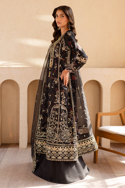Zariya Raw Silk Pakistani Formal Dresses