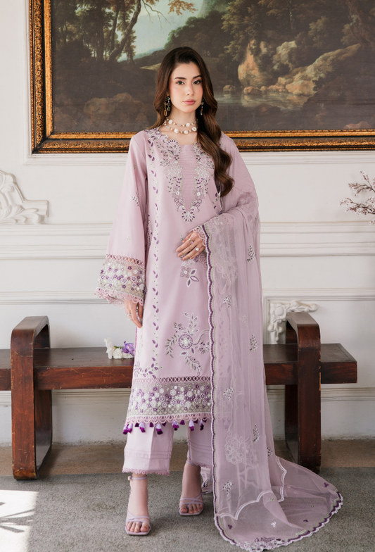 Meraki'2 - D07 Organza Pakistani Summer Dresses - Humdum - 1