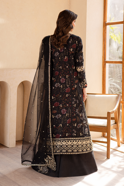 Zariya Raw Silk Pakistani Formal Dresses