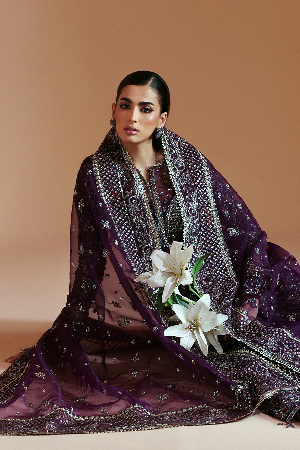 AMETHYST Embroidered Pakistani Dress