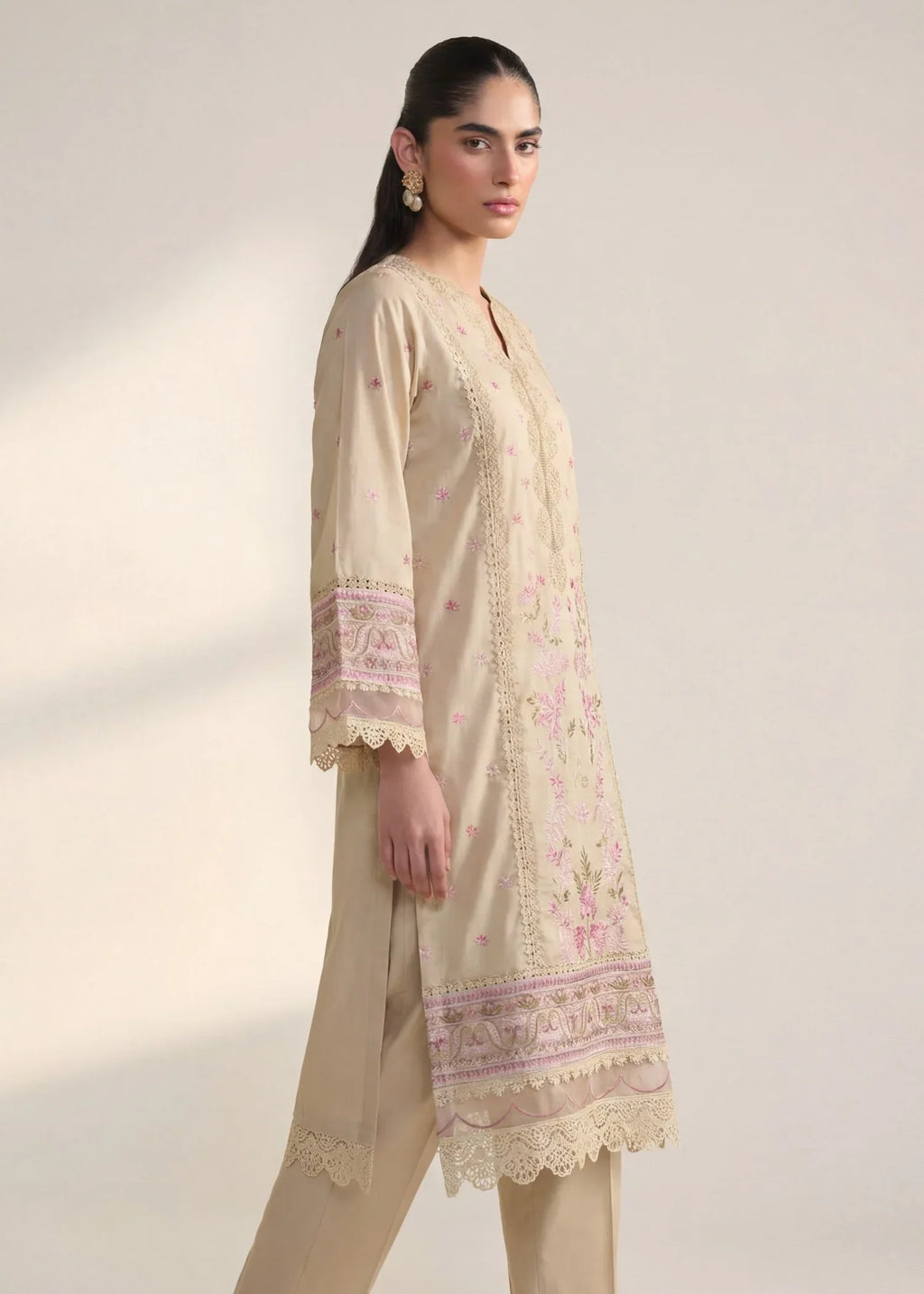 Silve Premium Fabric Pakistani Summer Dresses - Sahiba-clothing - 4
