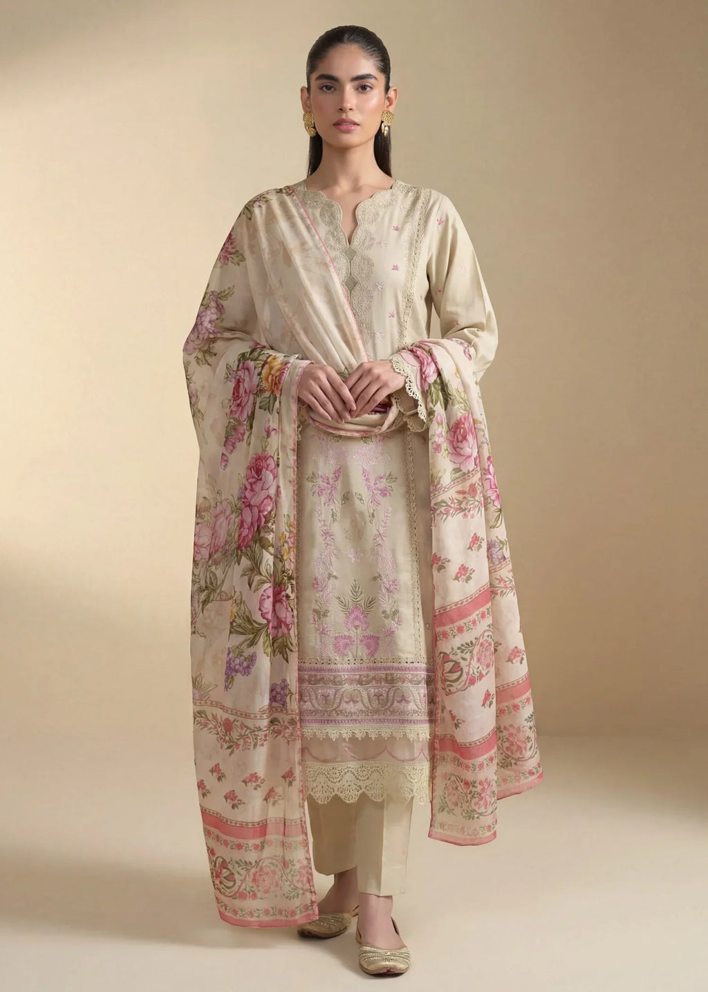 Silve Premium Fabric Pakistani Summer Dresses - Sahiba-clothing - 5