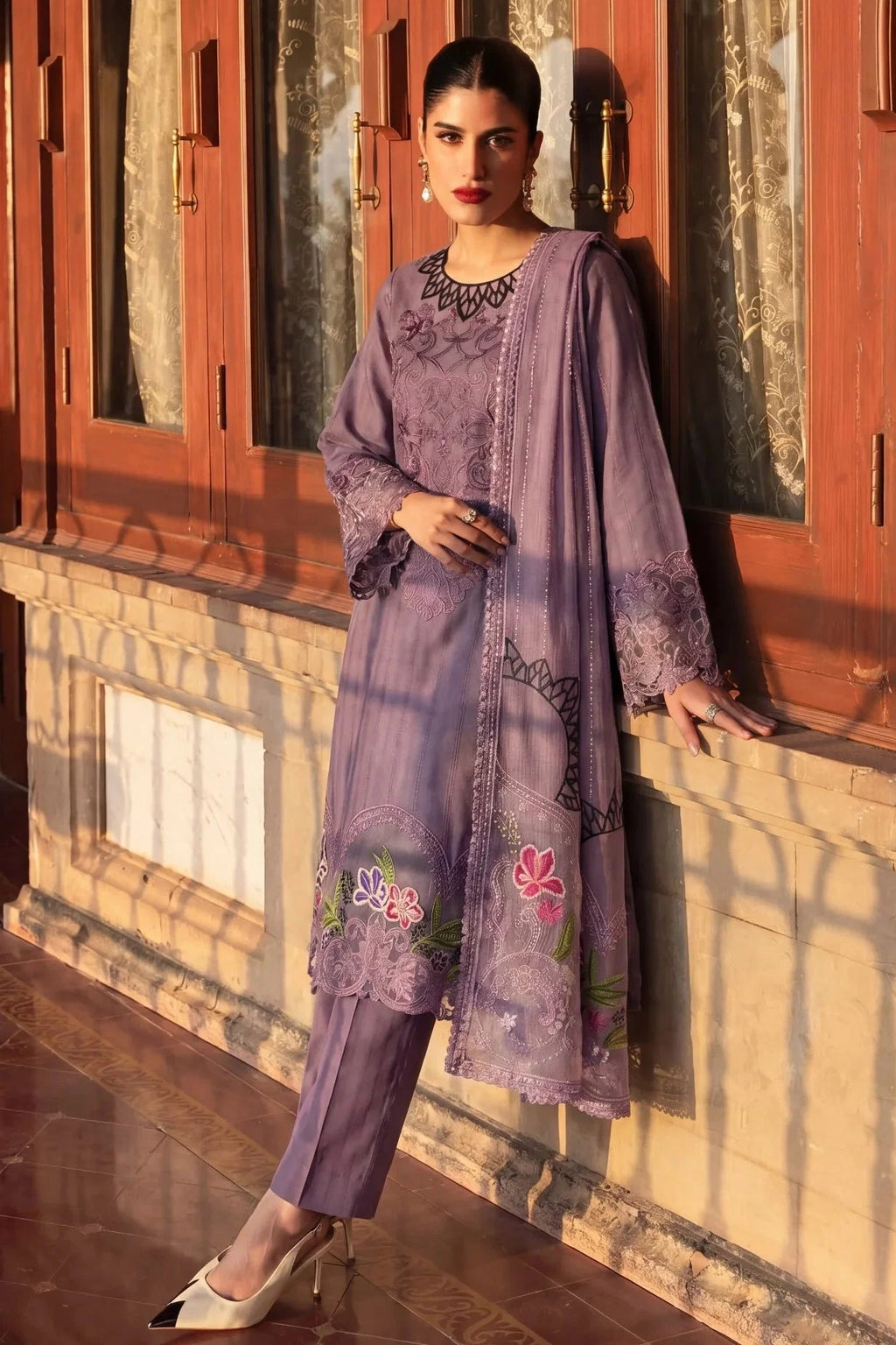 Wimzy Premium Fabric Pakistani Summer Dresses - Sahiba-clothing - 6