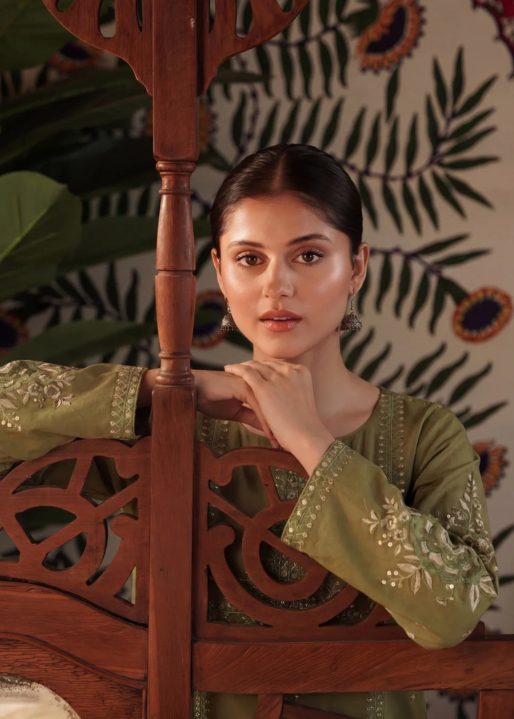 Celadon Premium Fabric Pakistani Summer Dresses - Sahiba-clothing - 7