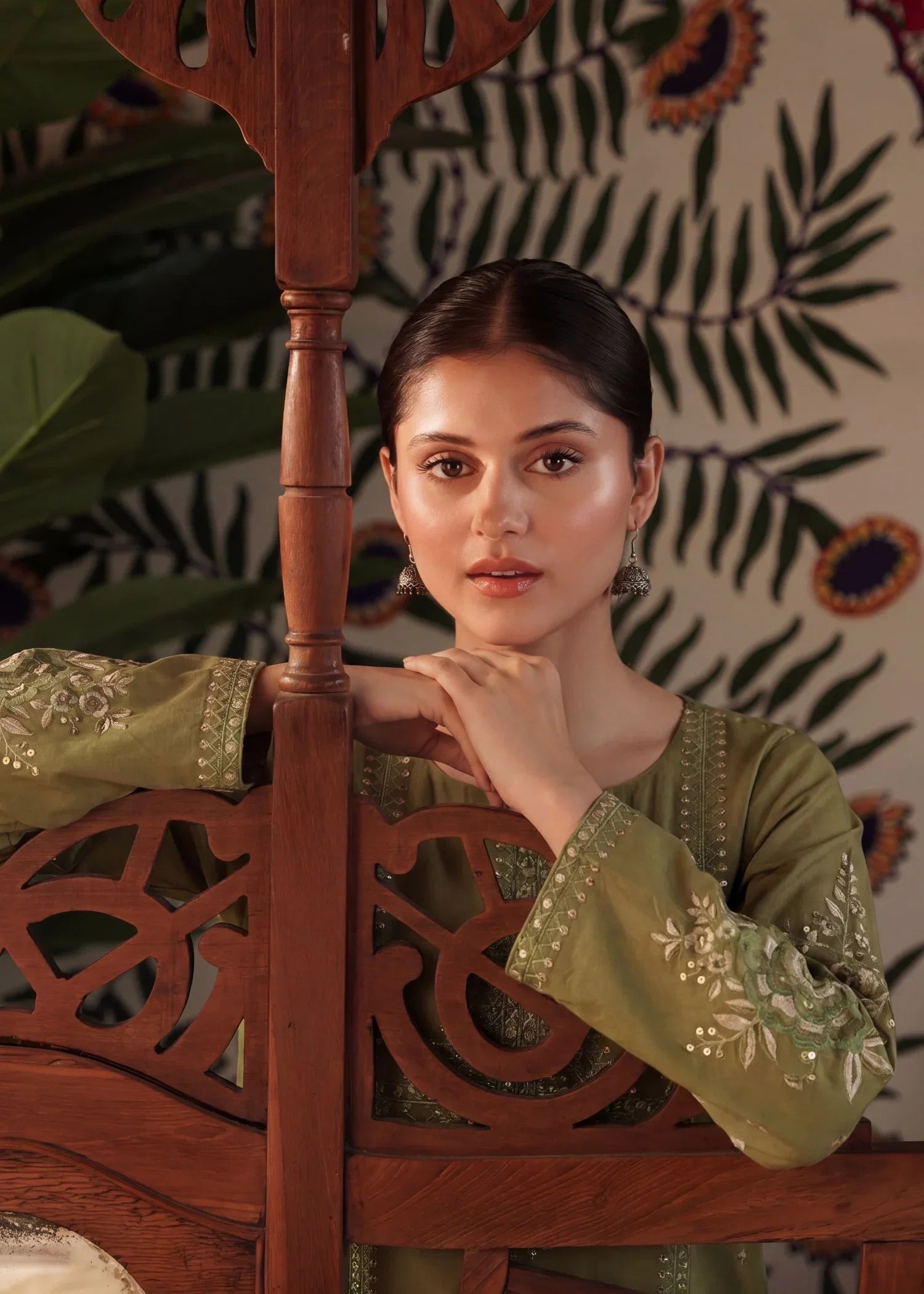Celadon Premium Fabric Pakistani Summer Dresses - Sahiba-clothing - 7