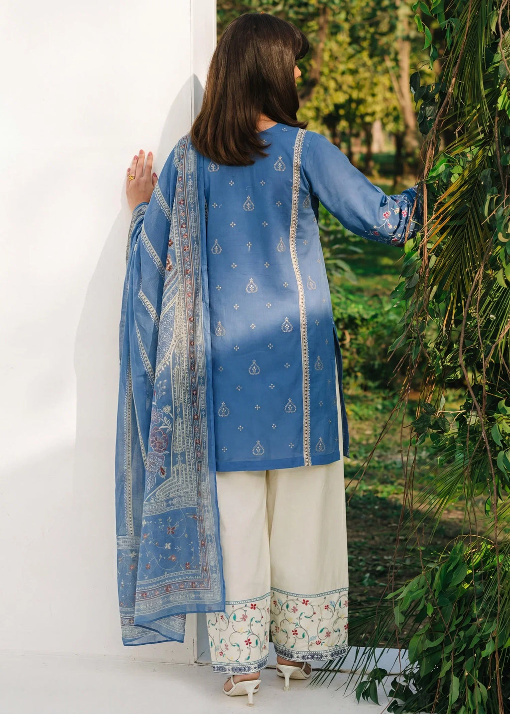 Gardenia Premium Fabric Pakistani Summer Dresses - Sahiba-clothing - 6