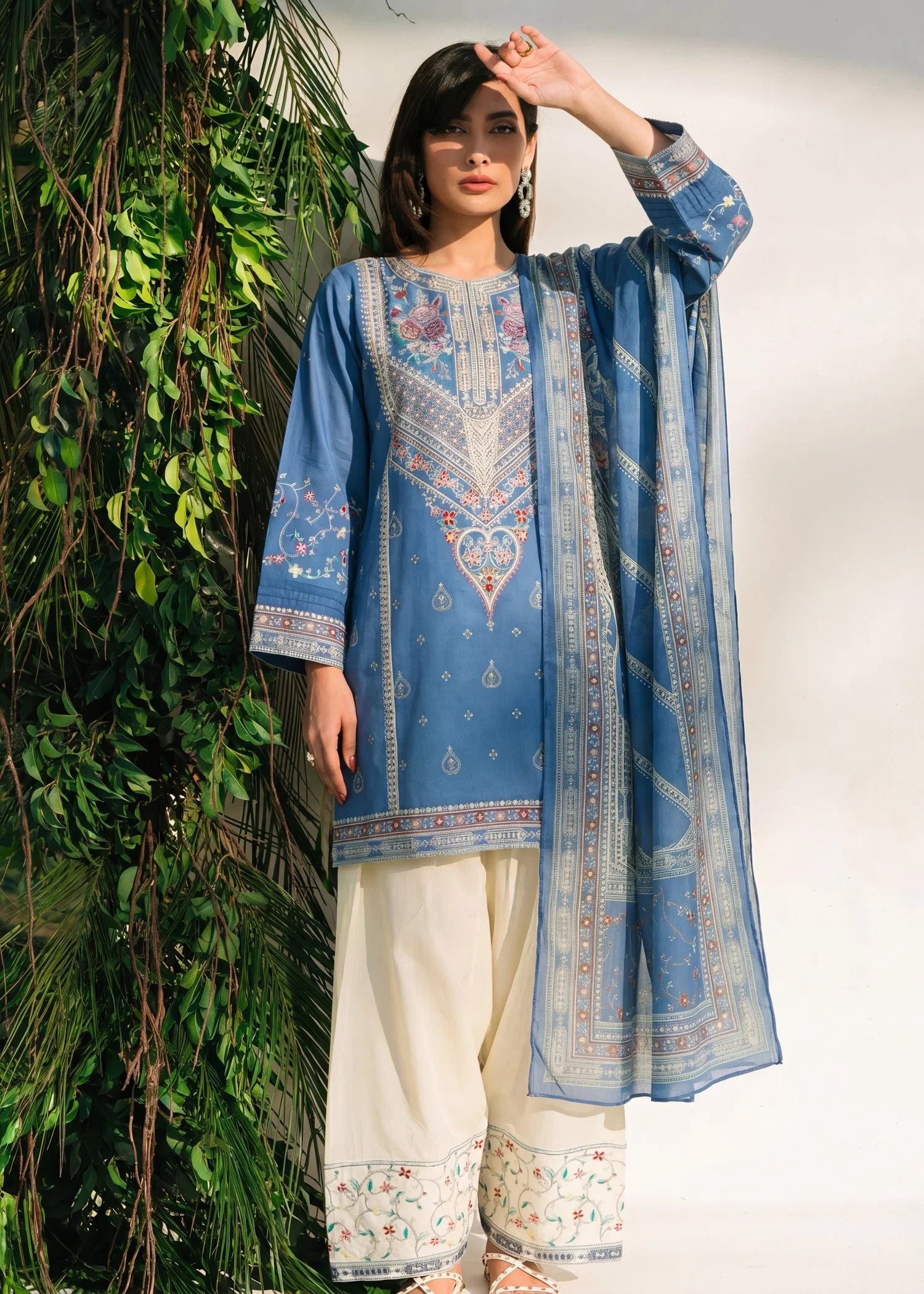 Gardenia Premium Fabric Pakistani Summer Dresses - Sahiba-clothing - 1