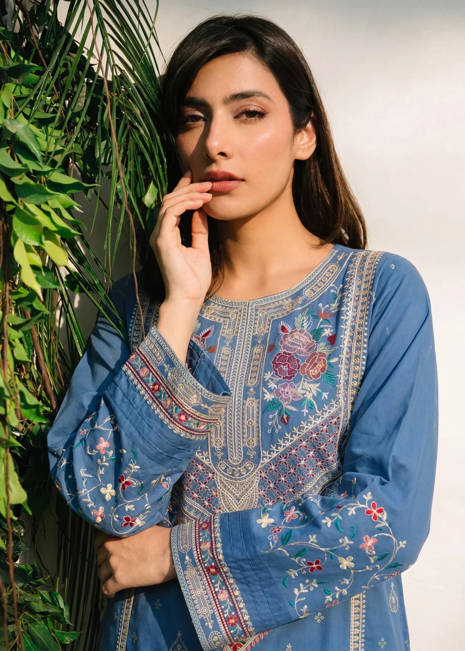 Gardenia Premium Fabric Pakistani Summer Dresses - Sahiba-clothing - 2