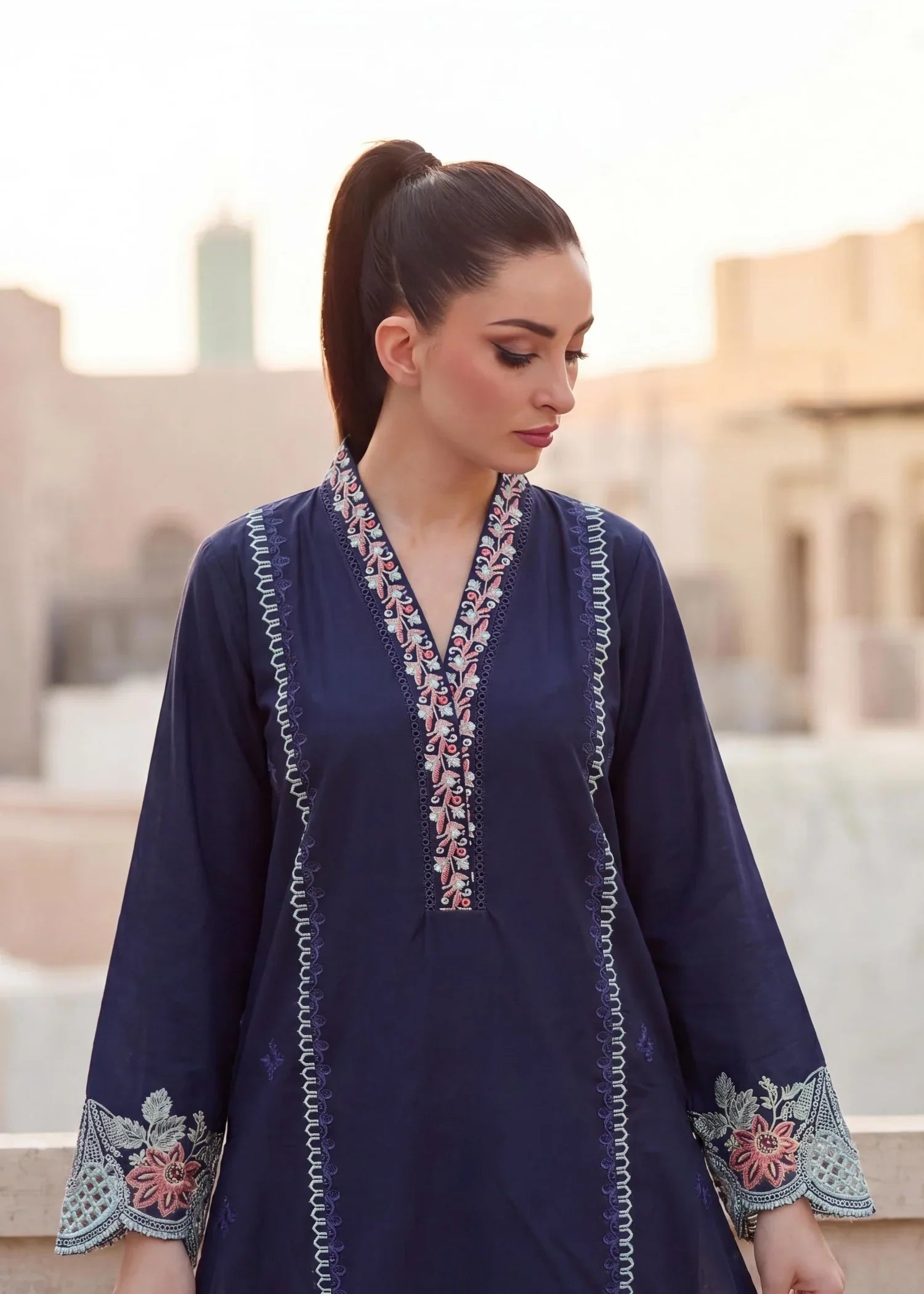 Khajista Premium Fabric Pakistani Summer Dresses - Sahiba-clothing - 3