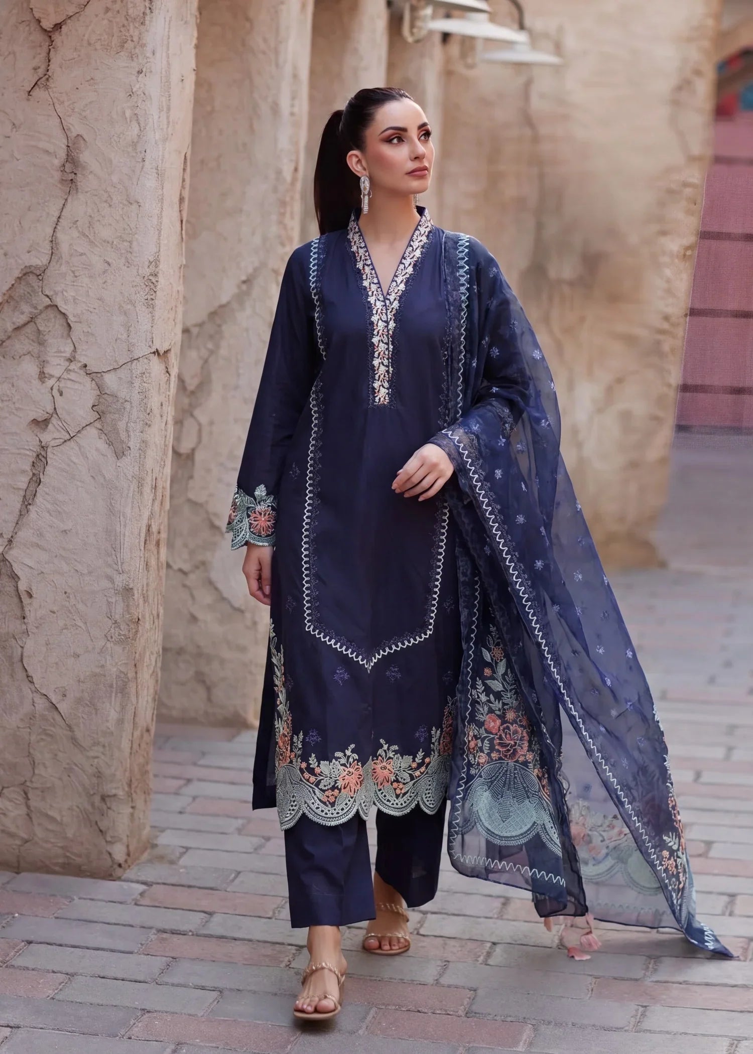Khajista Premium Fabric Pakistani Summer Dresses - Sahiba-clothing - 1