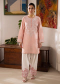 Honey Peach Premium Fabric Pakistani Summer Dresses - Sahiba-clothing - 1