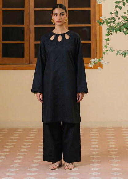 Yazra Black Premium Fabric Pakistani Summer Dresses - Sahiba-clothing - 6