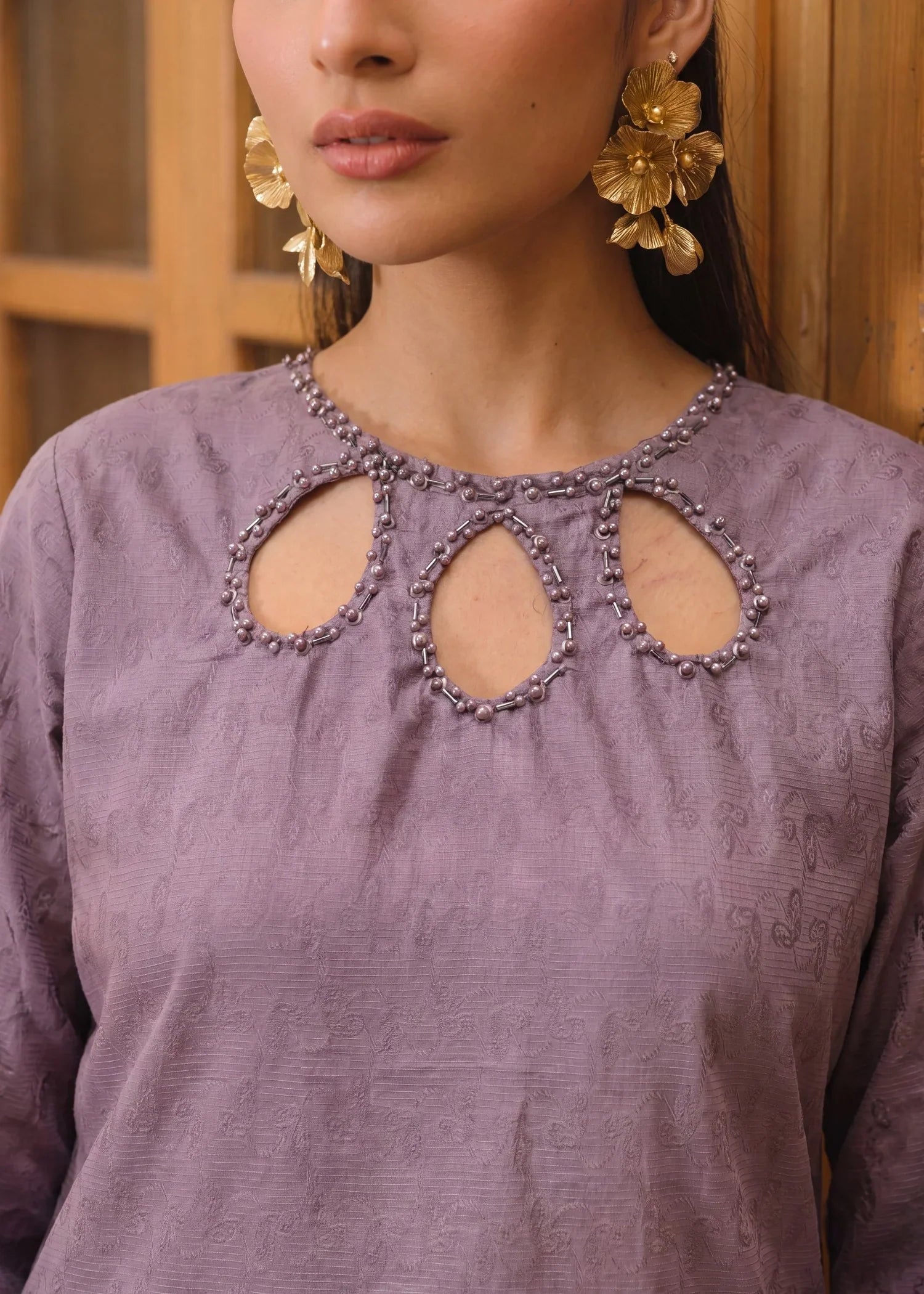 Yazra Falsa Premium Fabric Pakistani Summer Dresses - Sahiba-clothing - 3