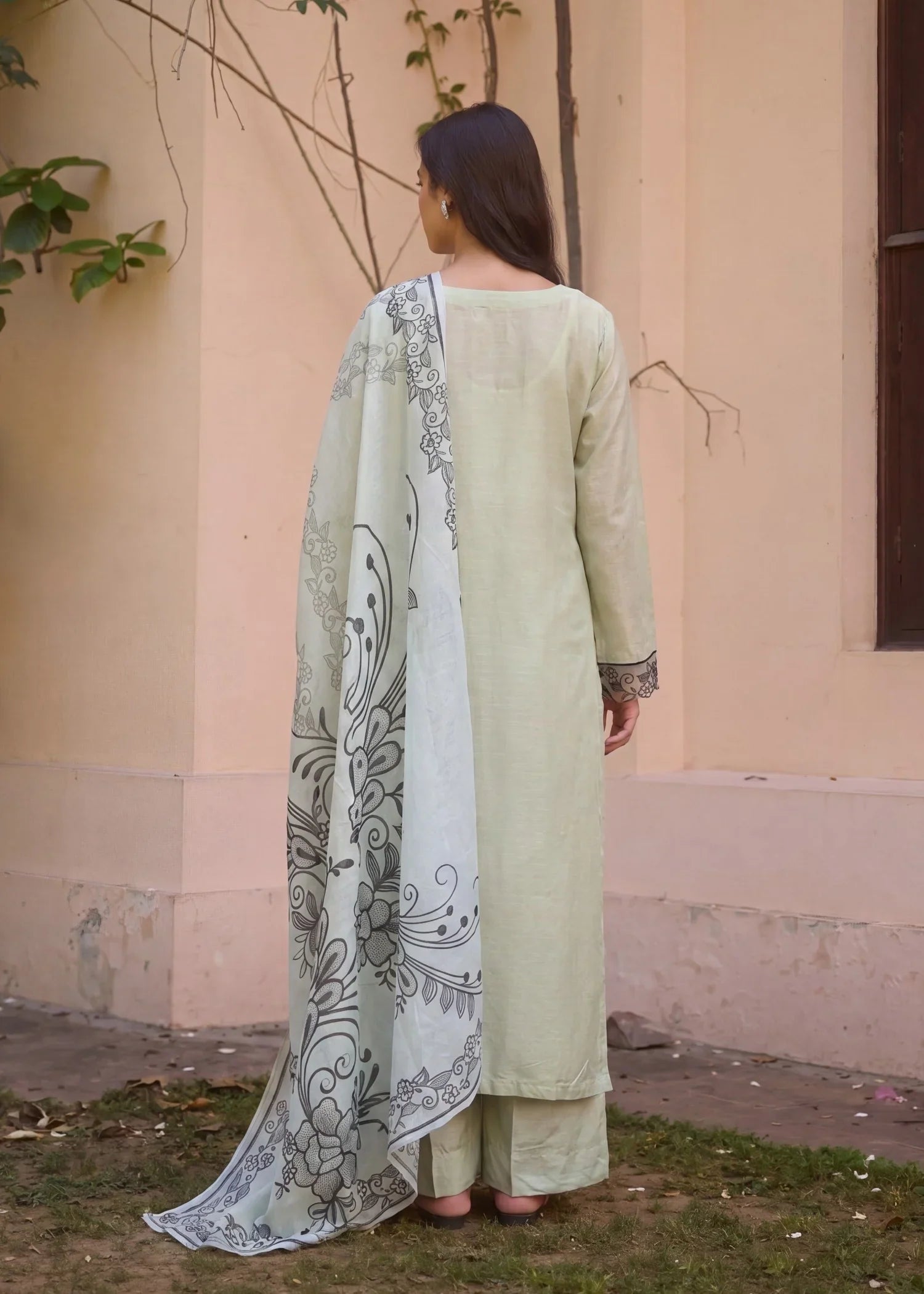 Marisol Pista Premium Fabric Pakistani Summer Dresses - Sahiba-clothing - 2
