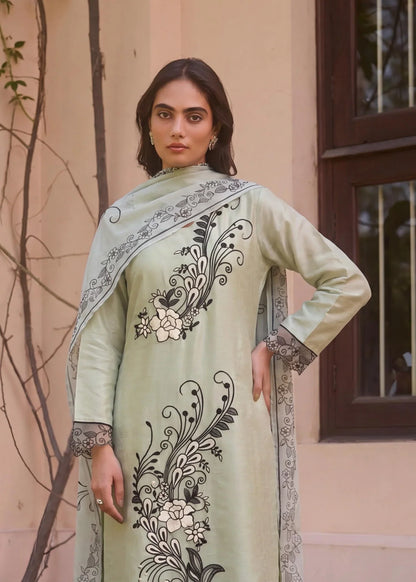 Marisol Pista Premium Fabric Pakistani Summer Dresses - Sahiba-clothing - 3
