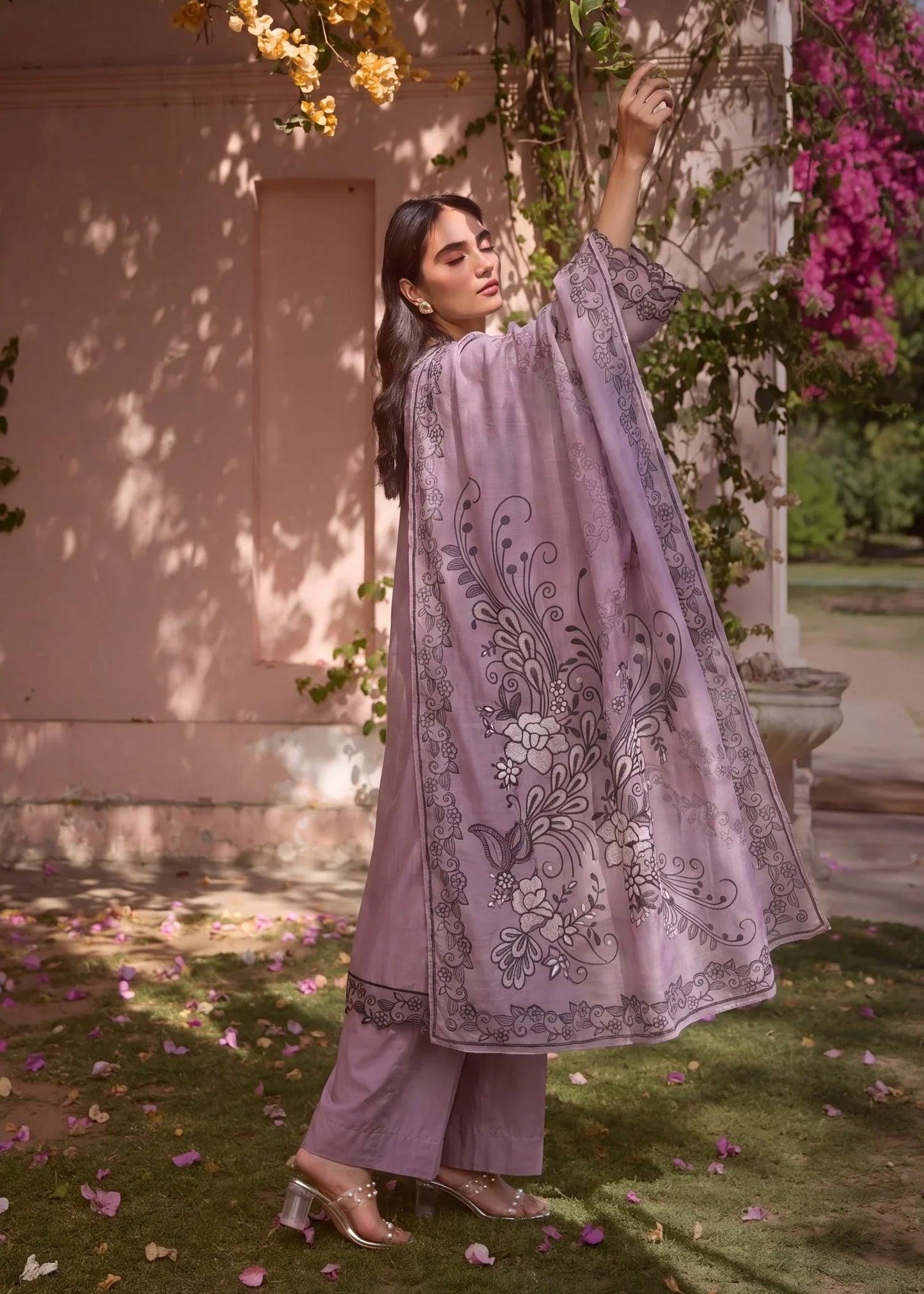 Marisol Falsa Premium Fabric Pakistani Summer Dresses - Sahiba-clothing - 7
