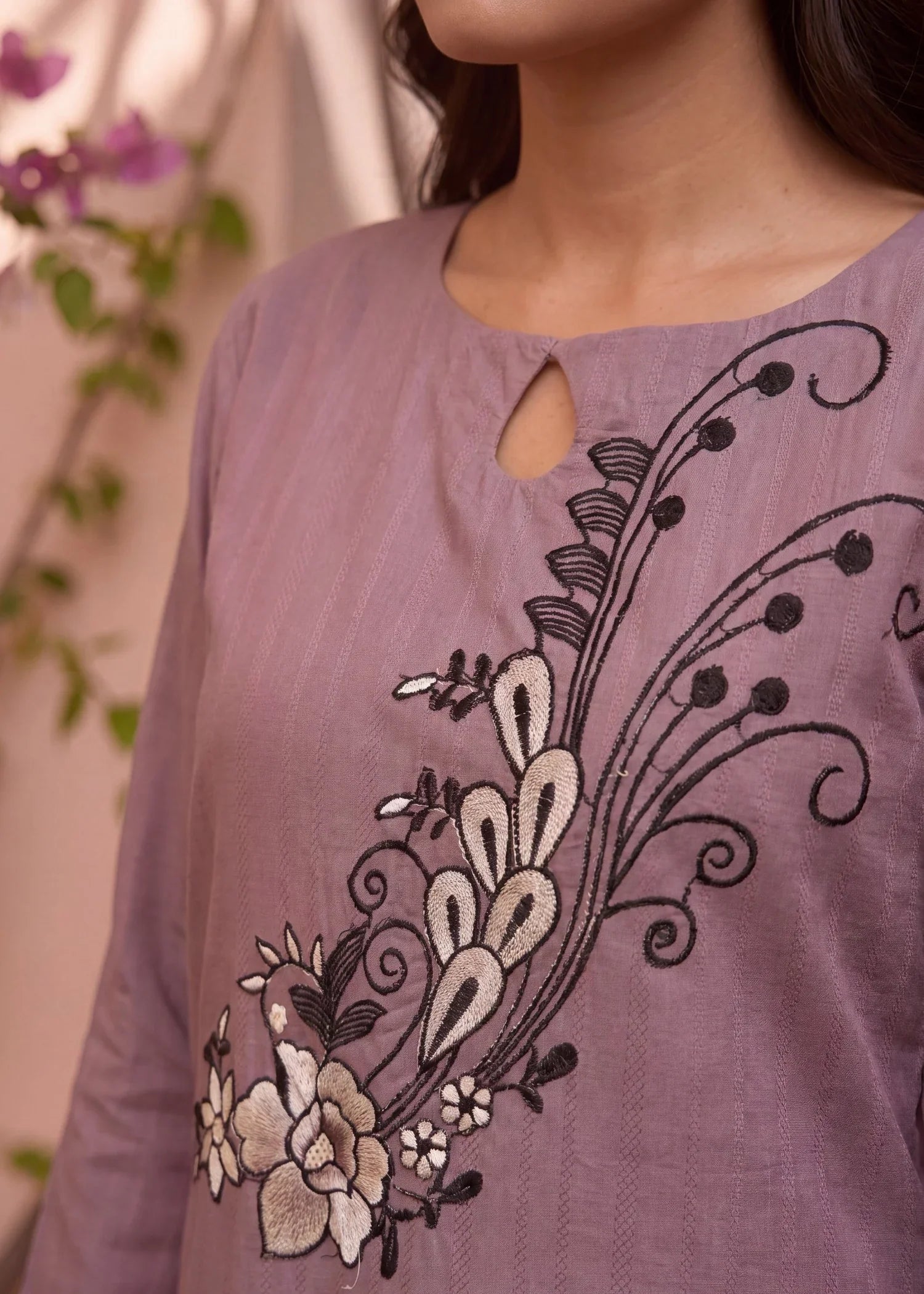 Marisol Falsa Premium Fabric Pakistani Summer Dresses - Sahiba-clothing - 4