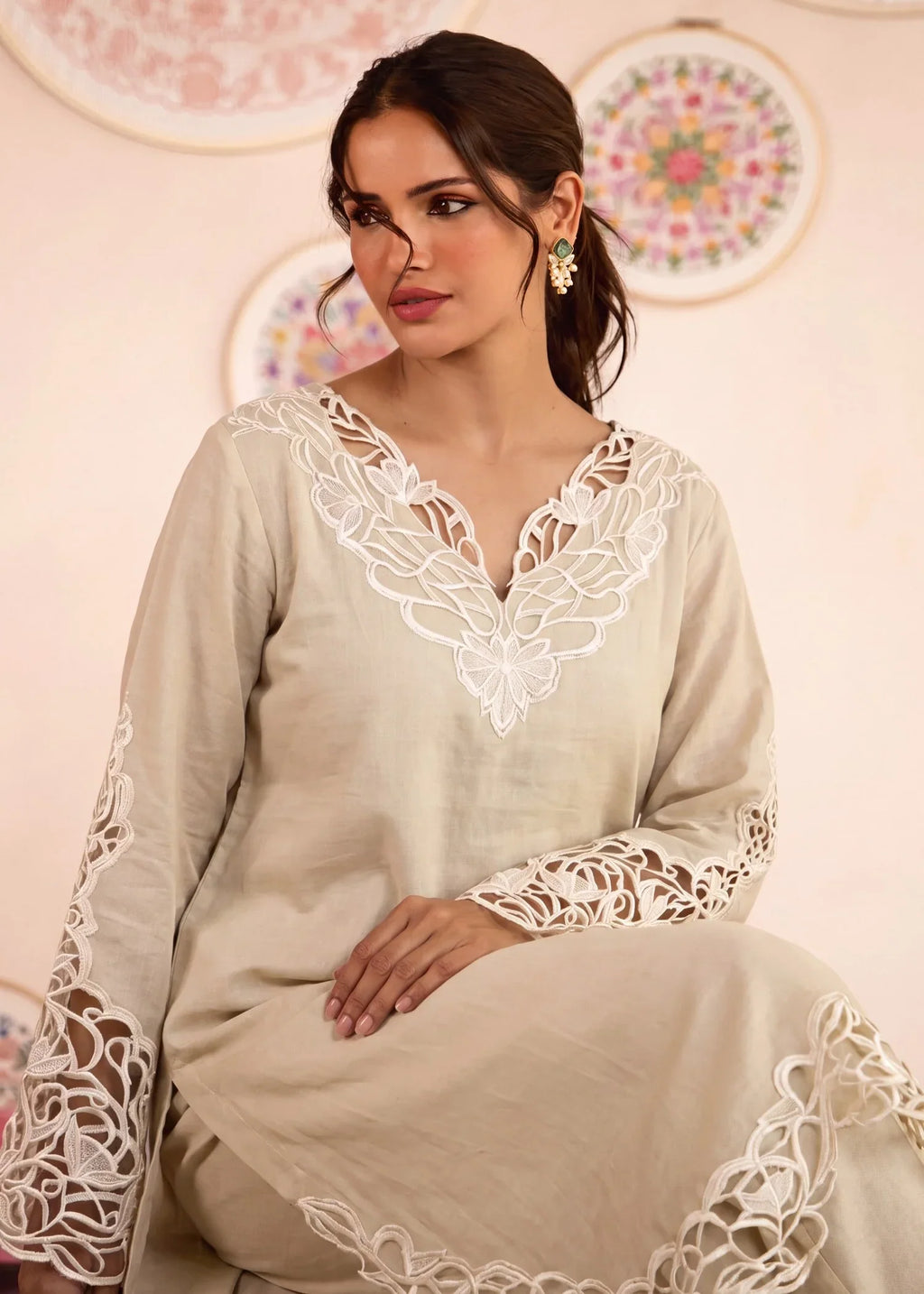 Darwaish Premium Fabric Pakistani Summer Dresses - Sahiba-clothing - 3