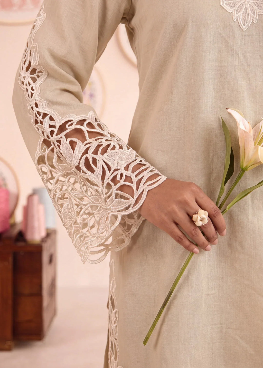 Darwaish Premium Fabric Pakistani Summer Dresses - Sahiba-clothing - 5