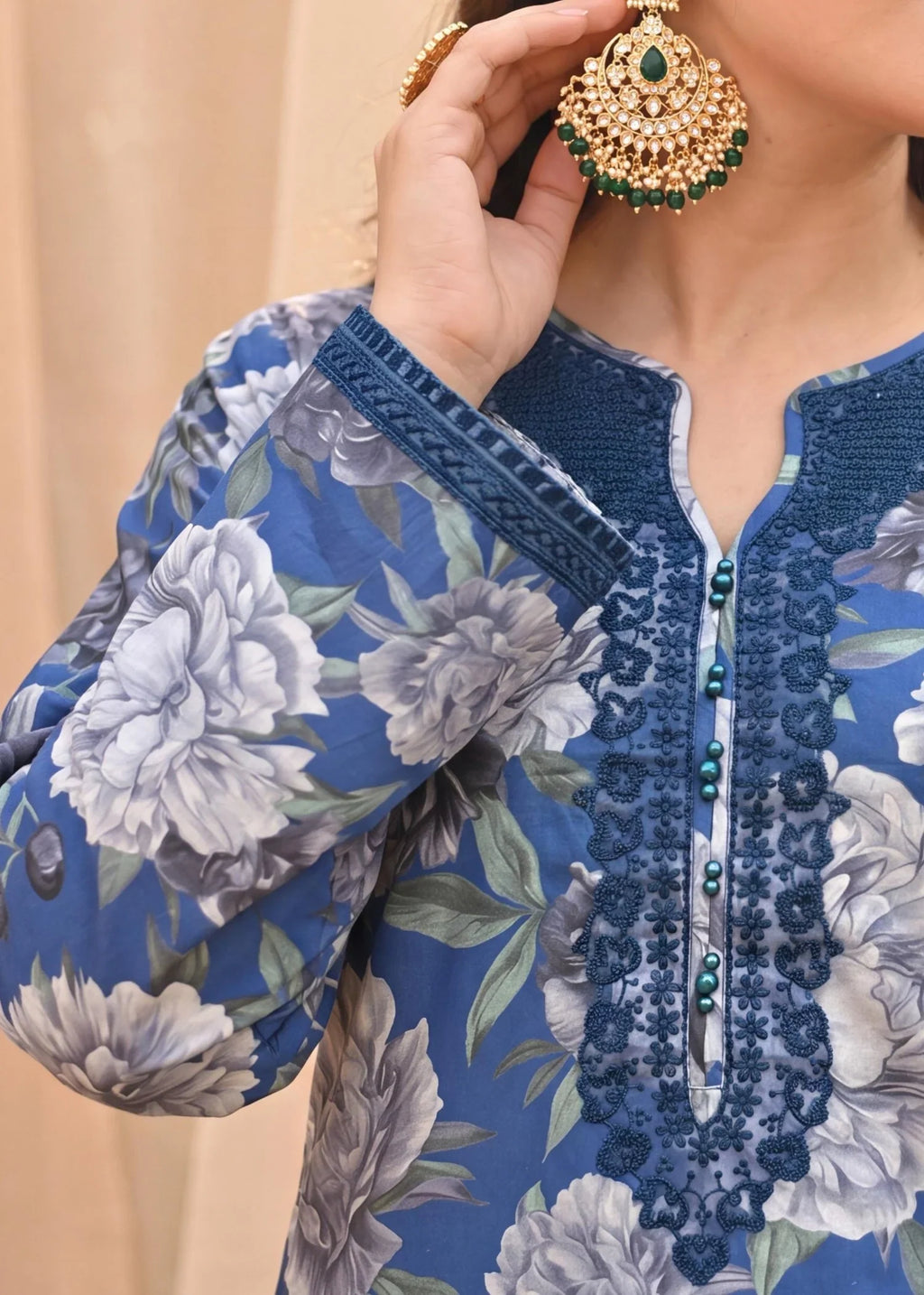 Zartaj Premium Fabric Pakistani Summer Dresses - Sahiba-clothing - 4