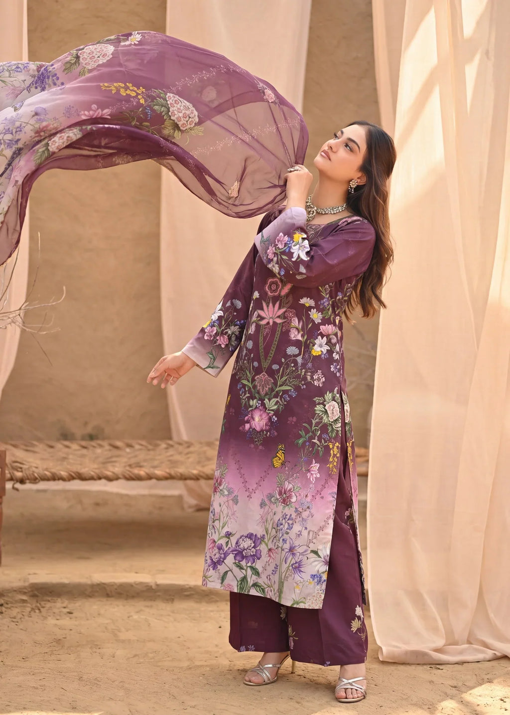 Cheen Premium Fabric Pakistani Summer Dresses - Sahiba-clothing - 7