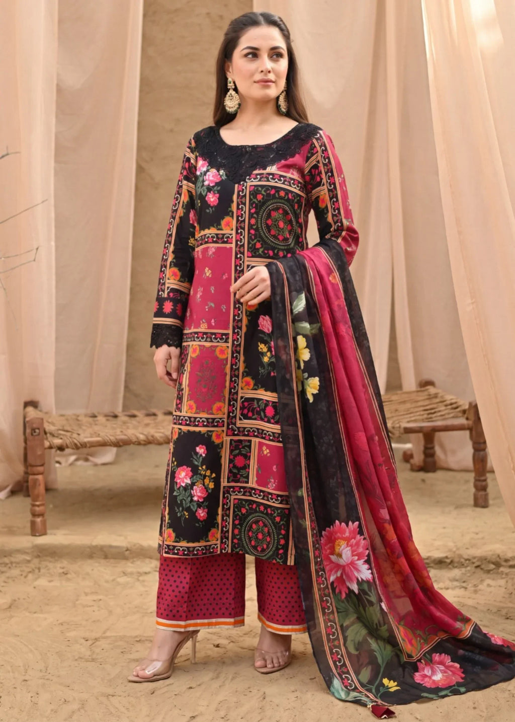 Ibisco Premium Fabric Pakistani Summer Dresses - Sahiba-clothing - 1