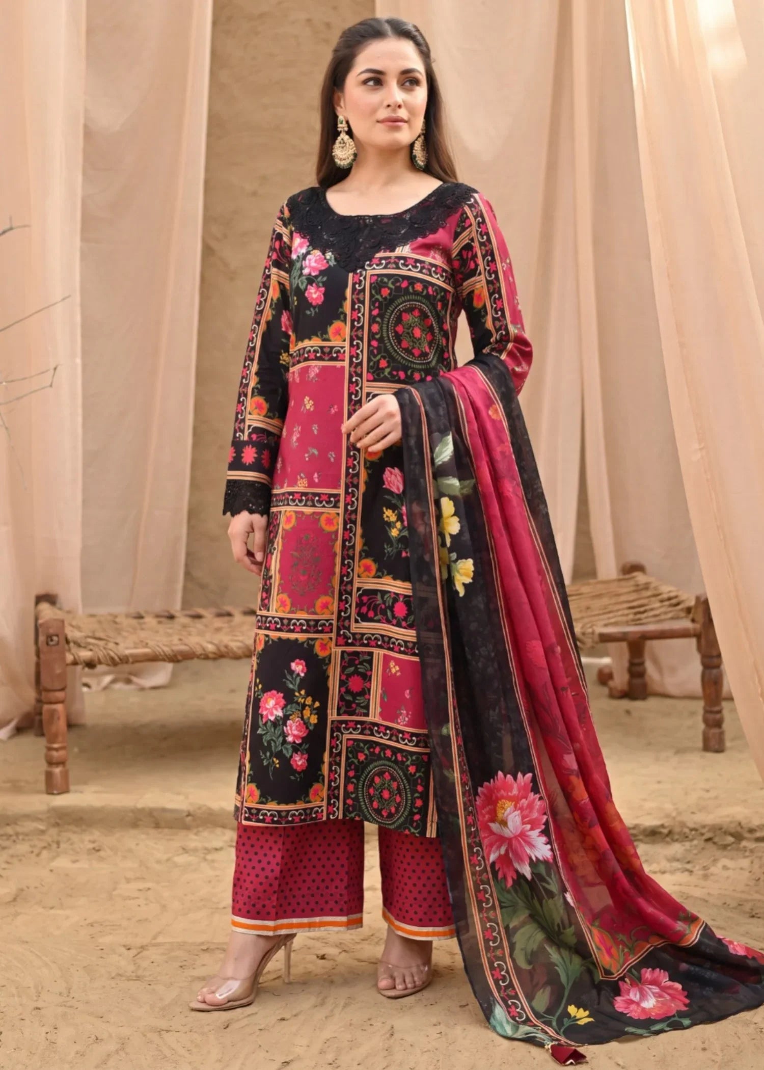 Ibisco Premium Fabric Pakistani Summer Dresses - Sahiba-clothing - 1