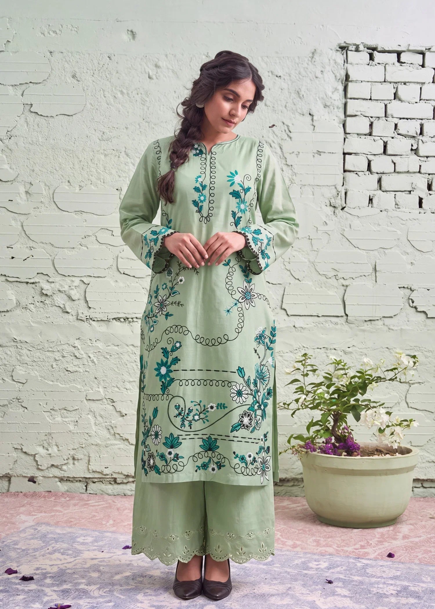 Verdella Premium Fabric Pakistani Summer Dresses - Sahiba-clothing - 3
