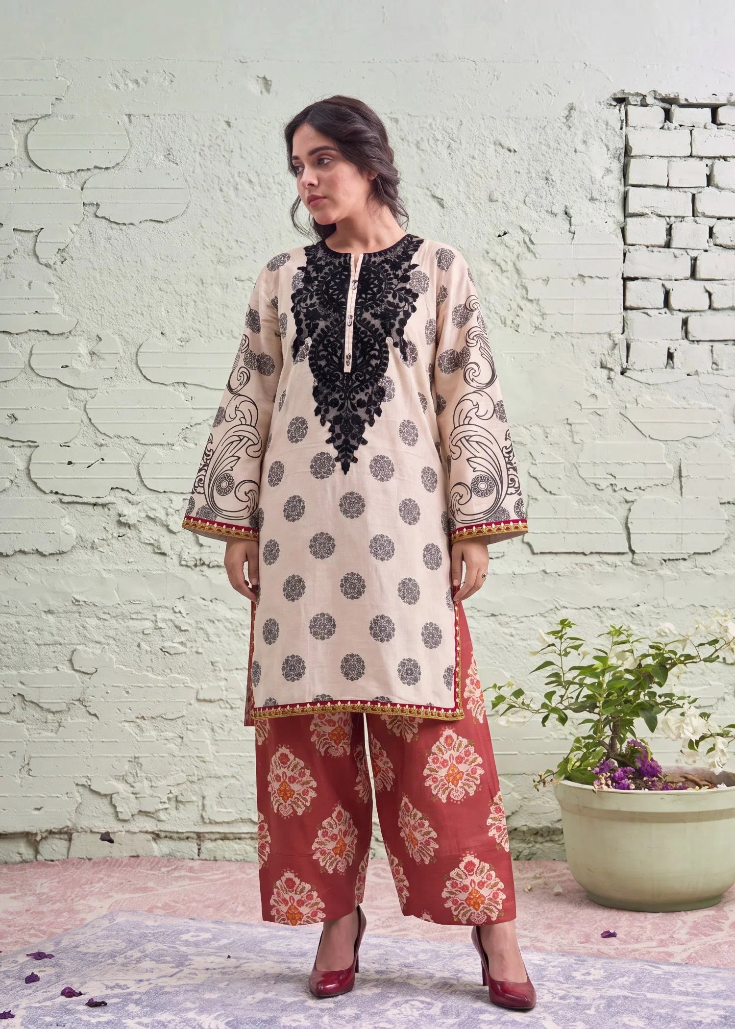 Noorbano Premium Fabric Pakistani Summer Dresses - Sahiba-clothing - 6