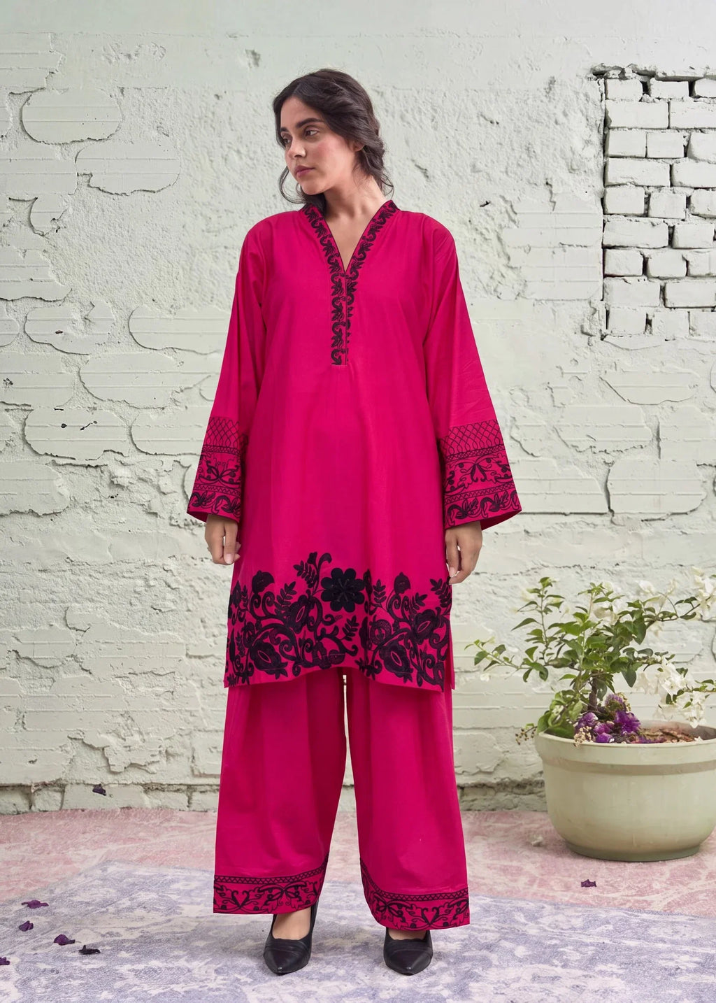 Singhar Premium Fabric Pakistani Summer Dresses - Sahiba-clothing - 3