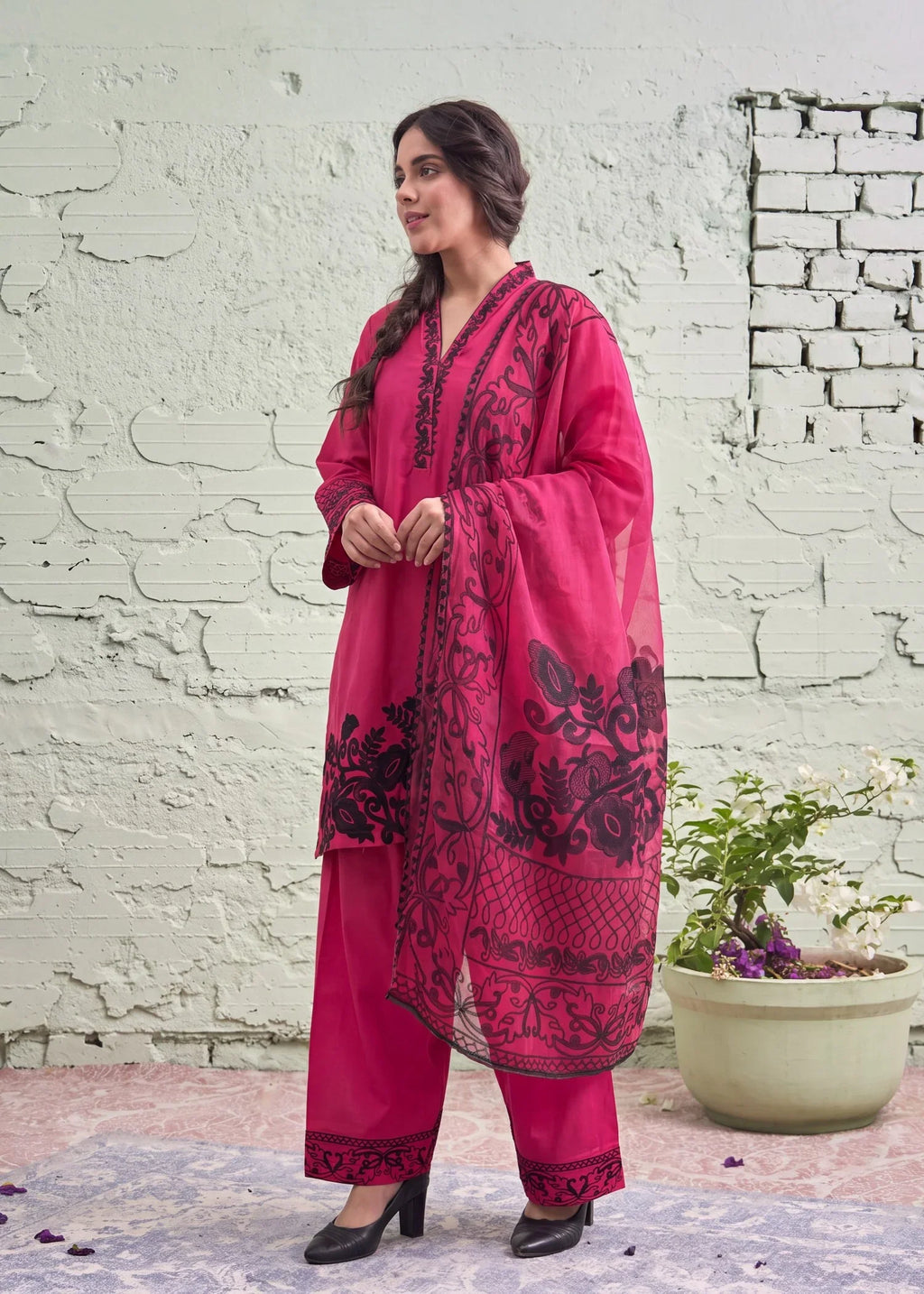 Singhar Premium Fabric Pakistani Summer Dresses - Sahiba-clothing - 6