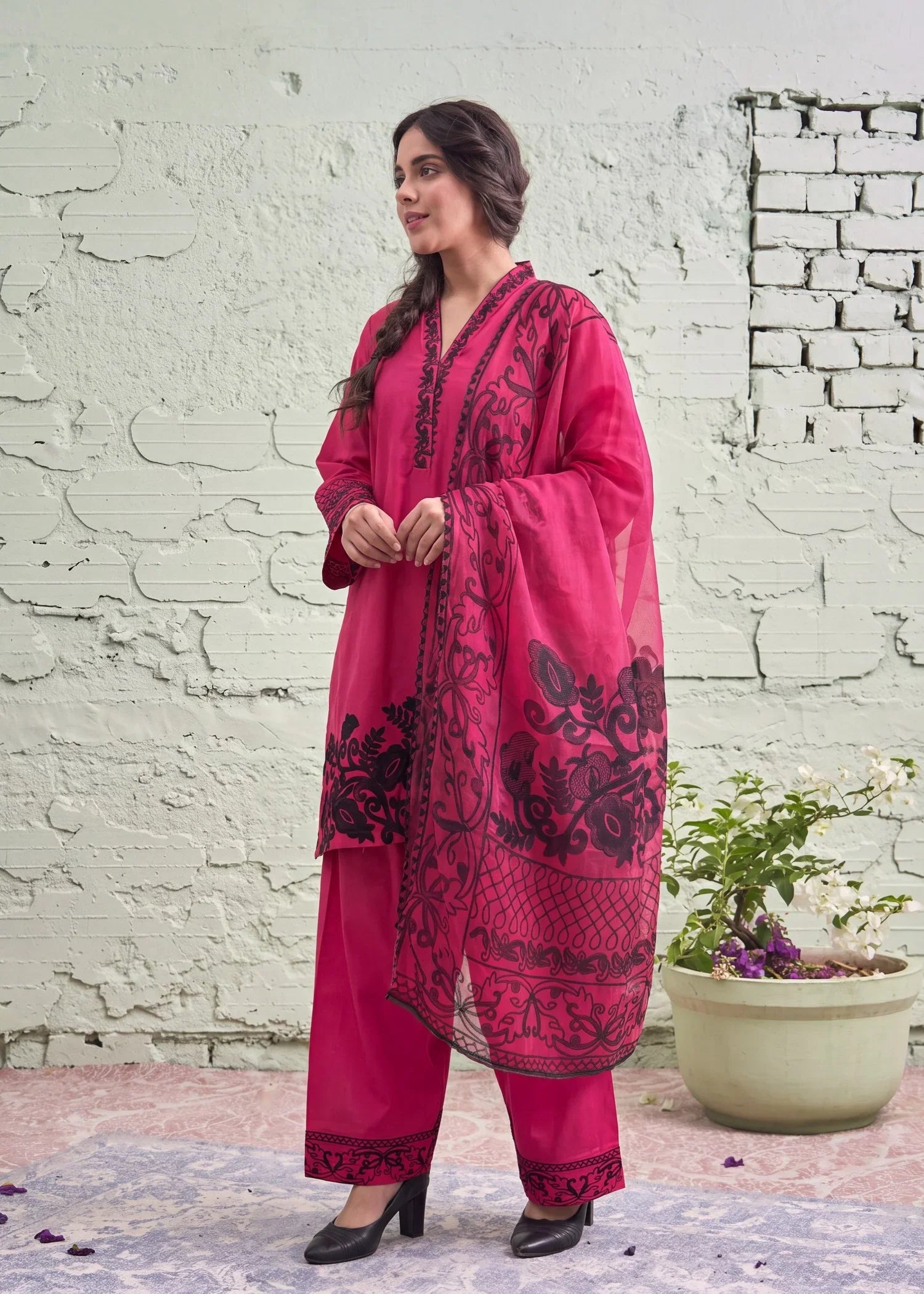 Singhar Premium Fabric Pakistani Summer Dresses - Sahiba-clothing - 6