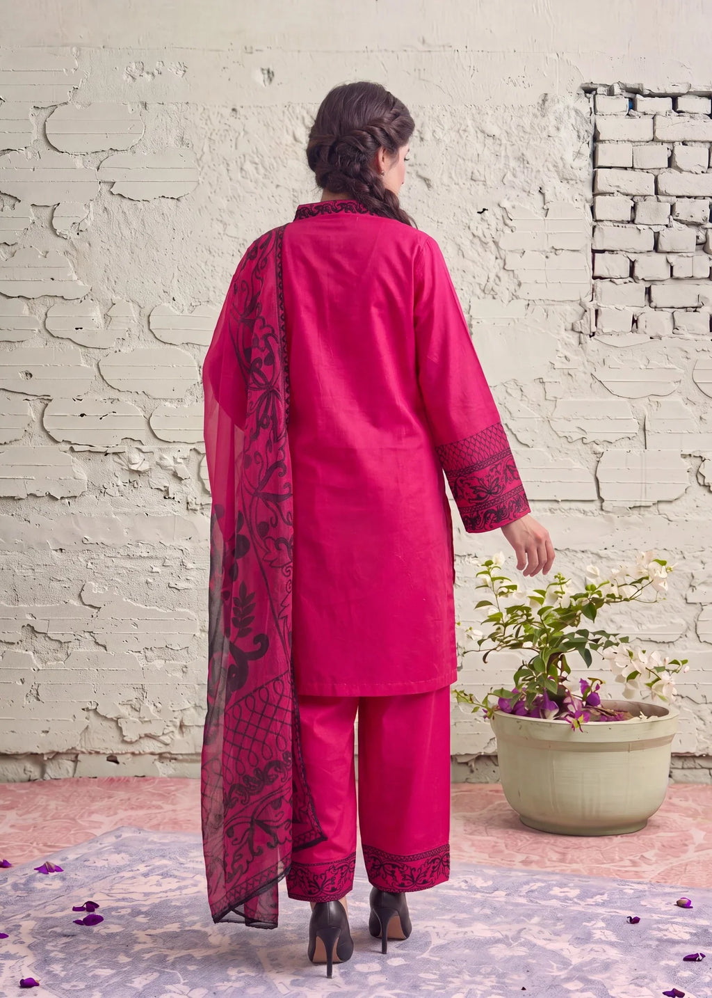 Singhar Premium Fabric Pakistani Summer Dresses - Sahiba-clothing - 2