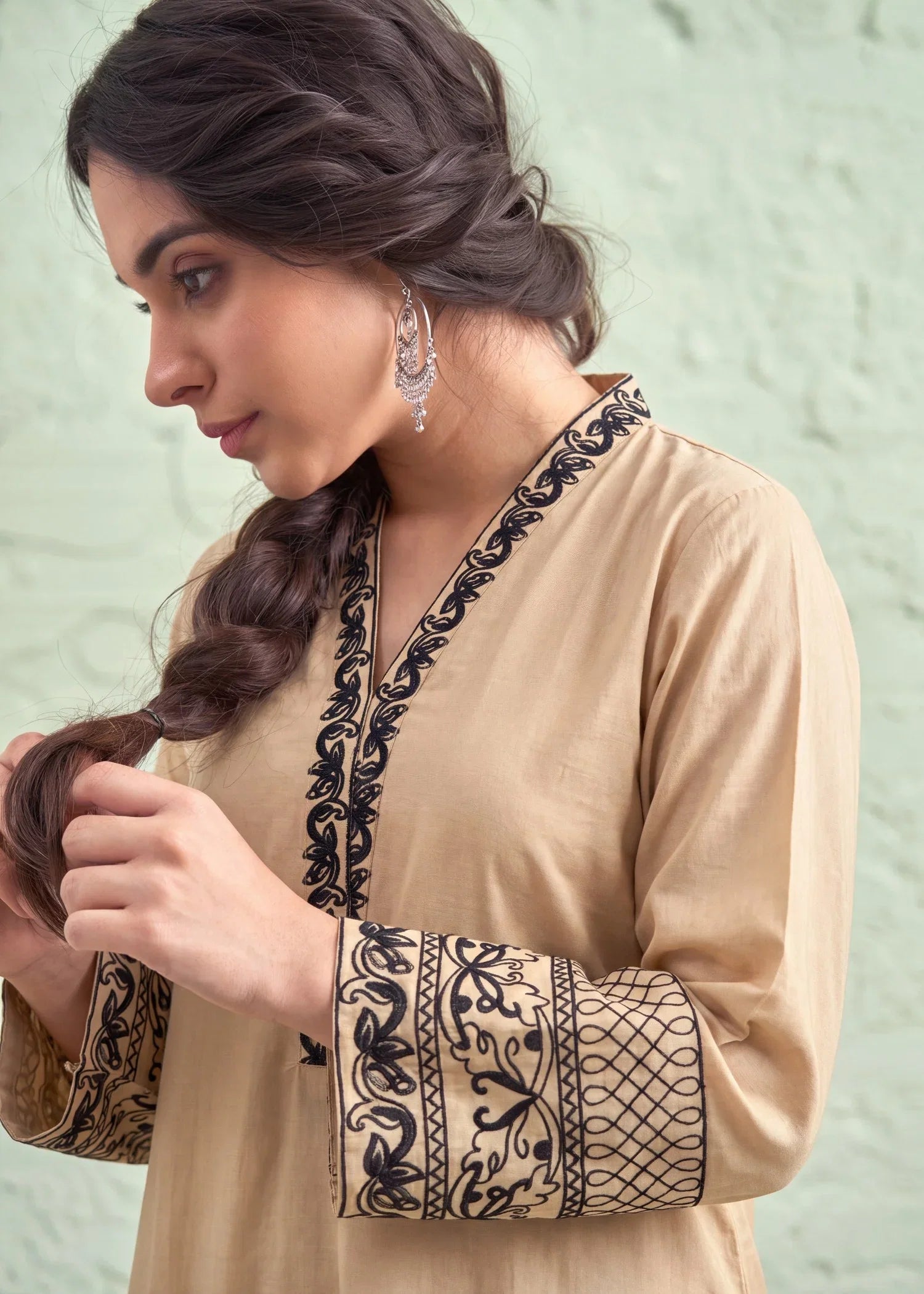 Singhar Skin Premium Fabric Pakistani Summer Dresses - Sahiba-clothing - 5