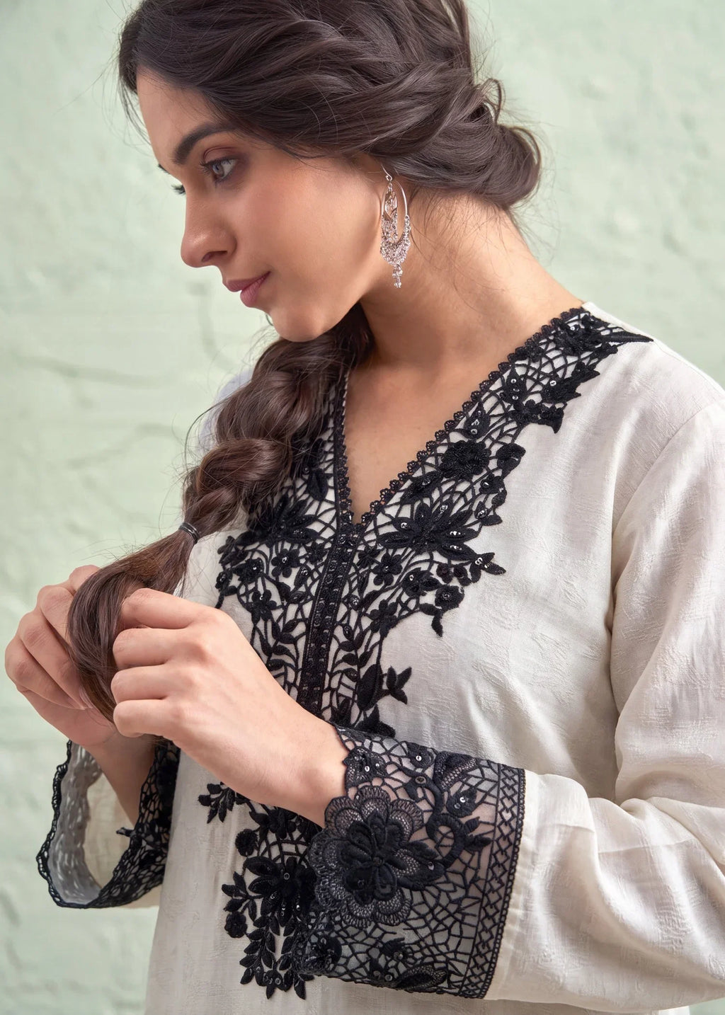 Sarosh Premium Fabric Pakistani Summer Dresses - Sahiba-clothing - 2