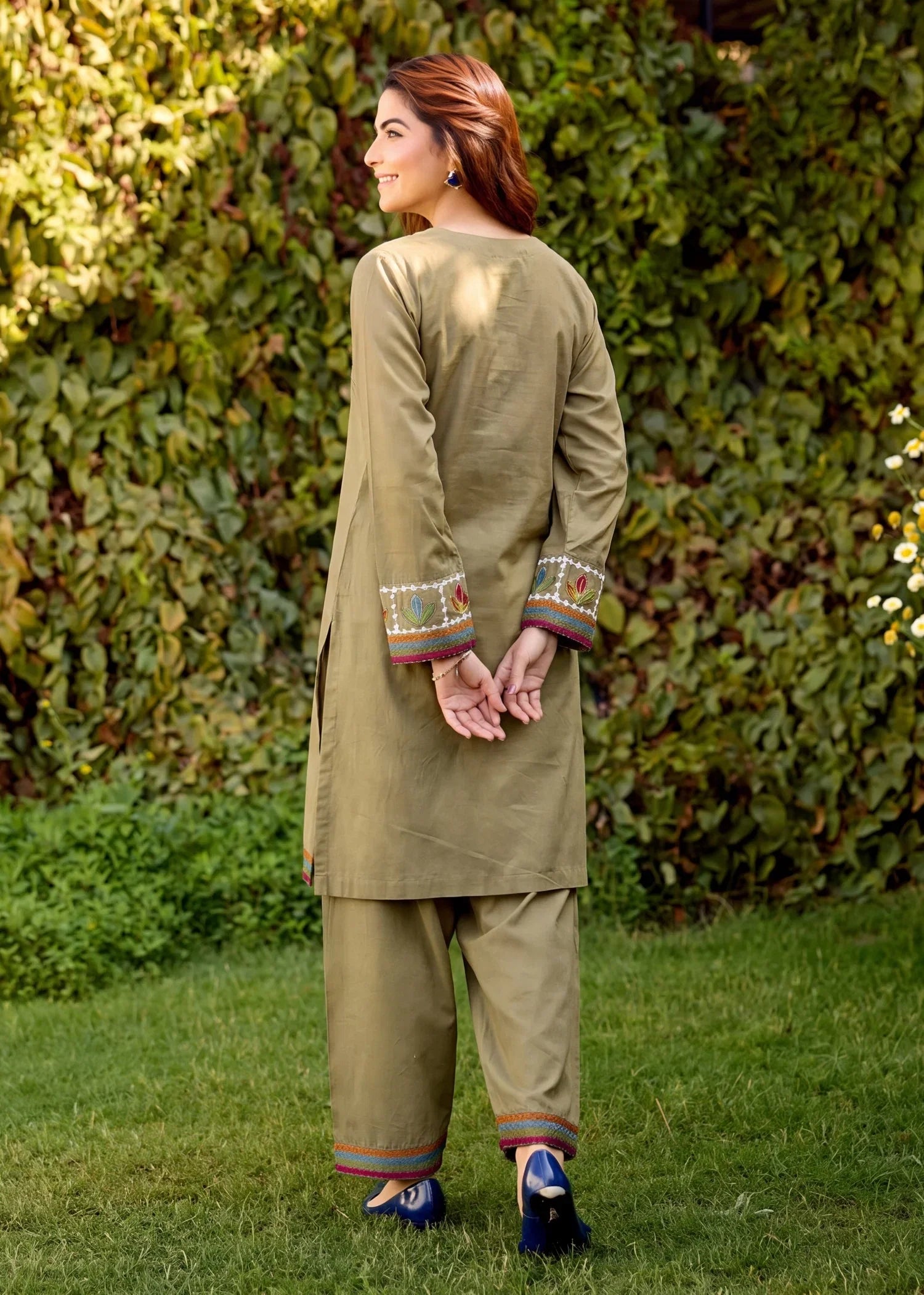 Twirl Premium Fabric Pakistani Summer Dresses - Sahiba-clothing - 2