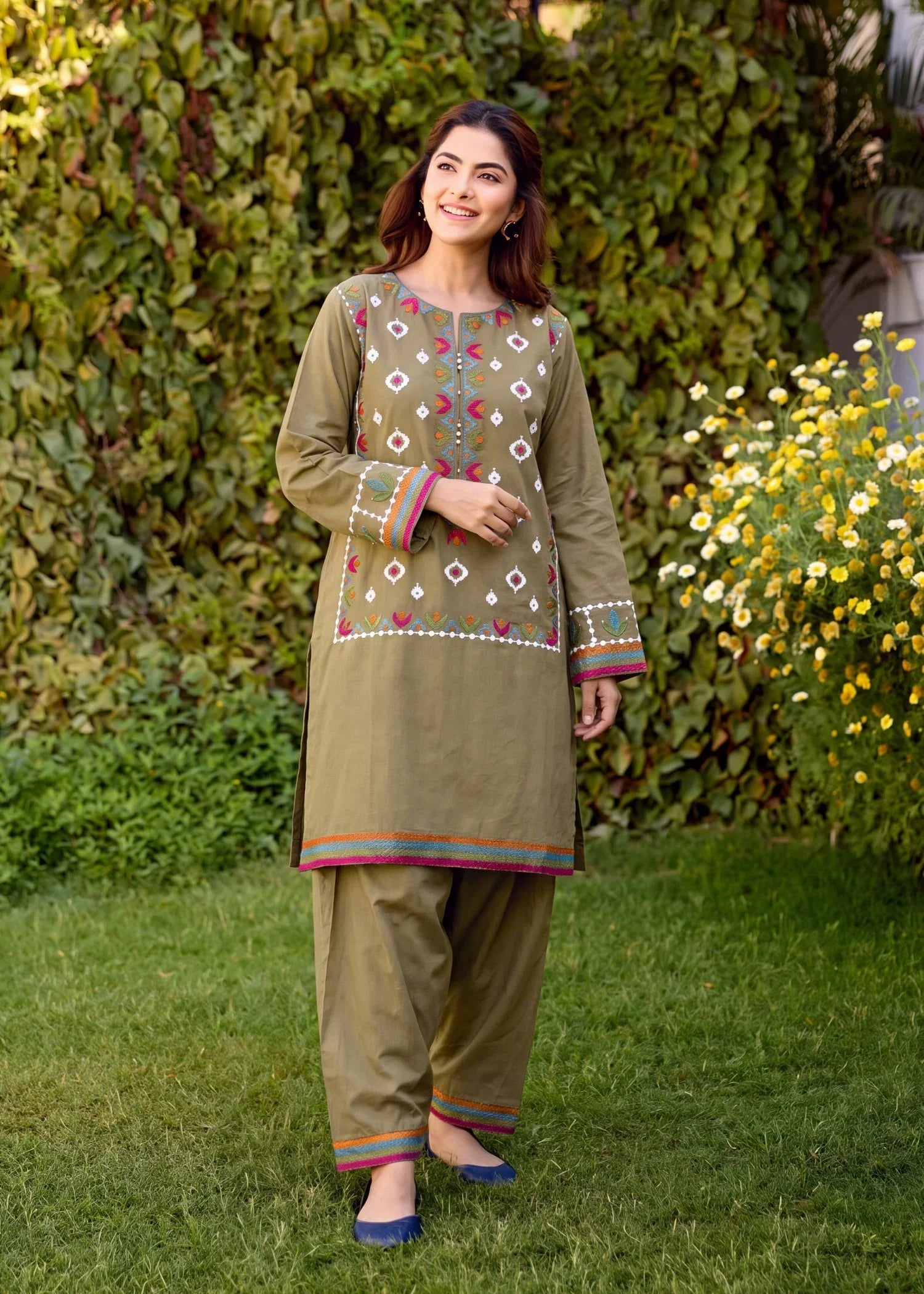 Twirl Premium Fabric Pakistani Summer Dresses - Sahiba-clothing - 5